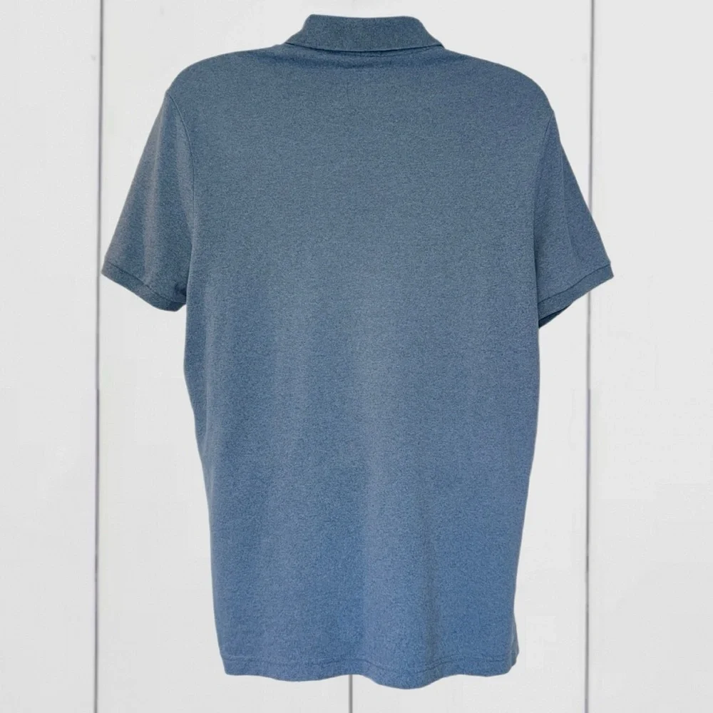 Hollister Men’s Epic Flex Stretch Polo Shirt Blue Size XL - Picture 4 of 9